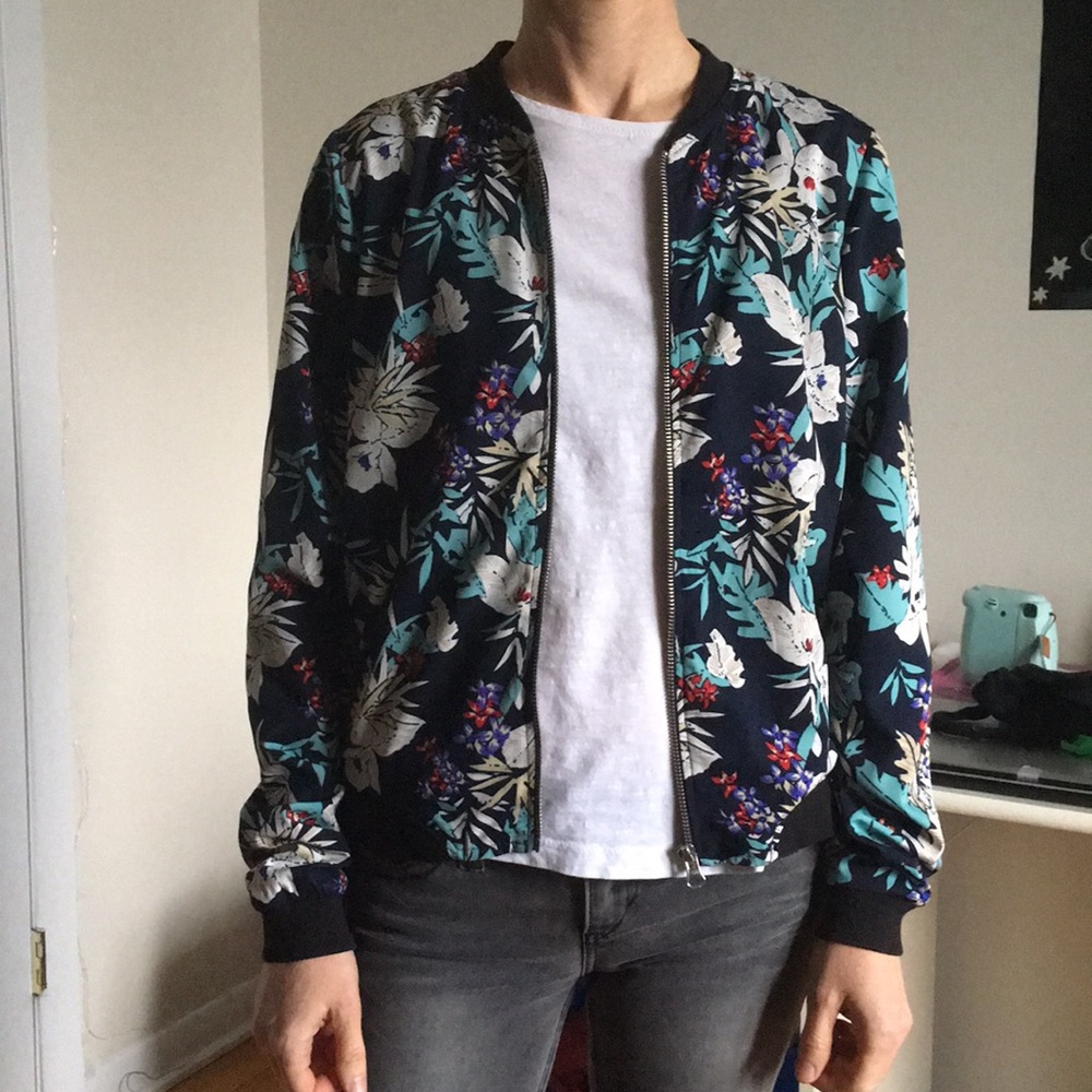 Floral Blazer
